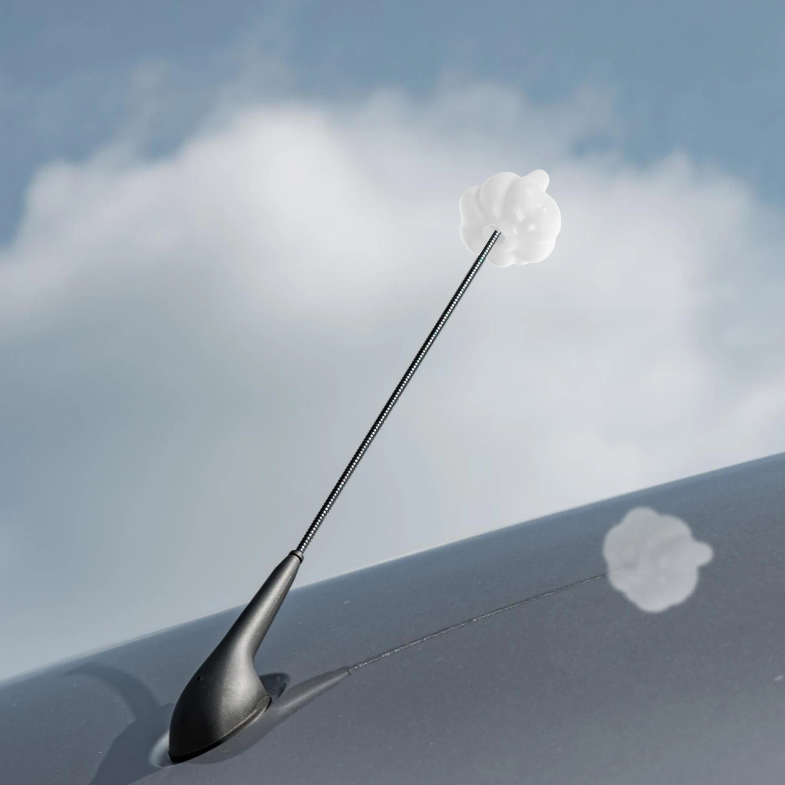 

Car Antenna Decoration Cute Faux Garlic Toppers Plastic Roof Vehicle Car Decorations Exterior Modification Accessories