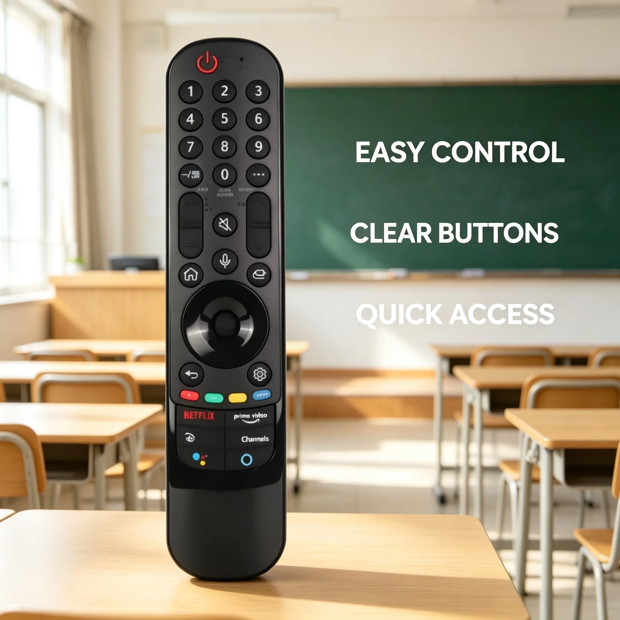 Replacement Smart TV Remote Fits AN-MR21GA, Works With AN-MR22GA AN-MR23GA Household Display Control Accessory