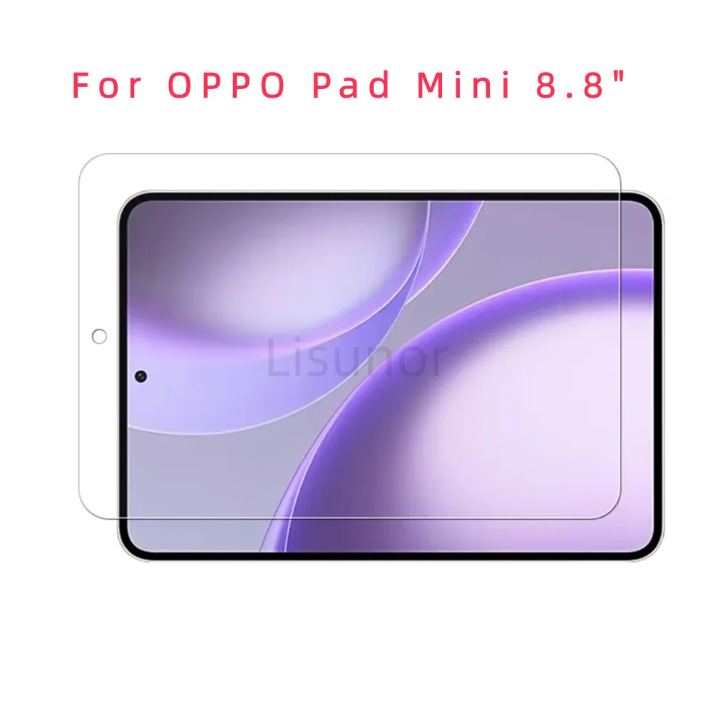 1PCS 9H Tempered Glass Tablet Screen Protector For OPPO Pad Mini 8.8 Inch 2026 Anti-fingerprint Anti Scratch HD Protective Film