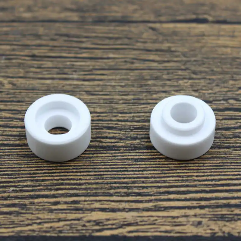 Custom Ceramic Sleeve Heat Resistant Porcelain Beads Convex Insulator for Tools