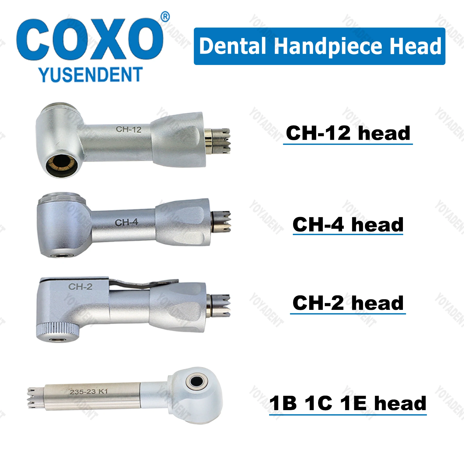 

COXO Dental Handpiece Head Contra Angle Spare Head For Low Speed Handpiece Push Button/Latch Fit NSK Dentistry Products