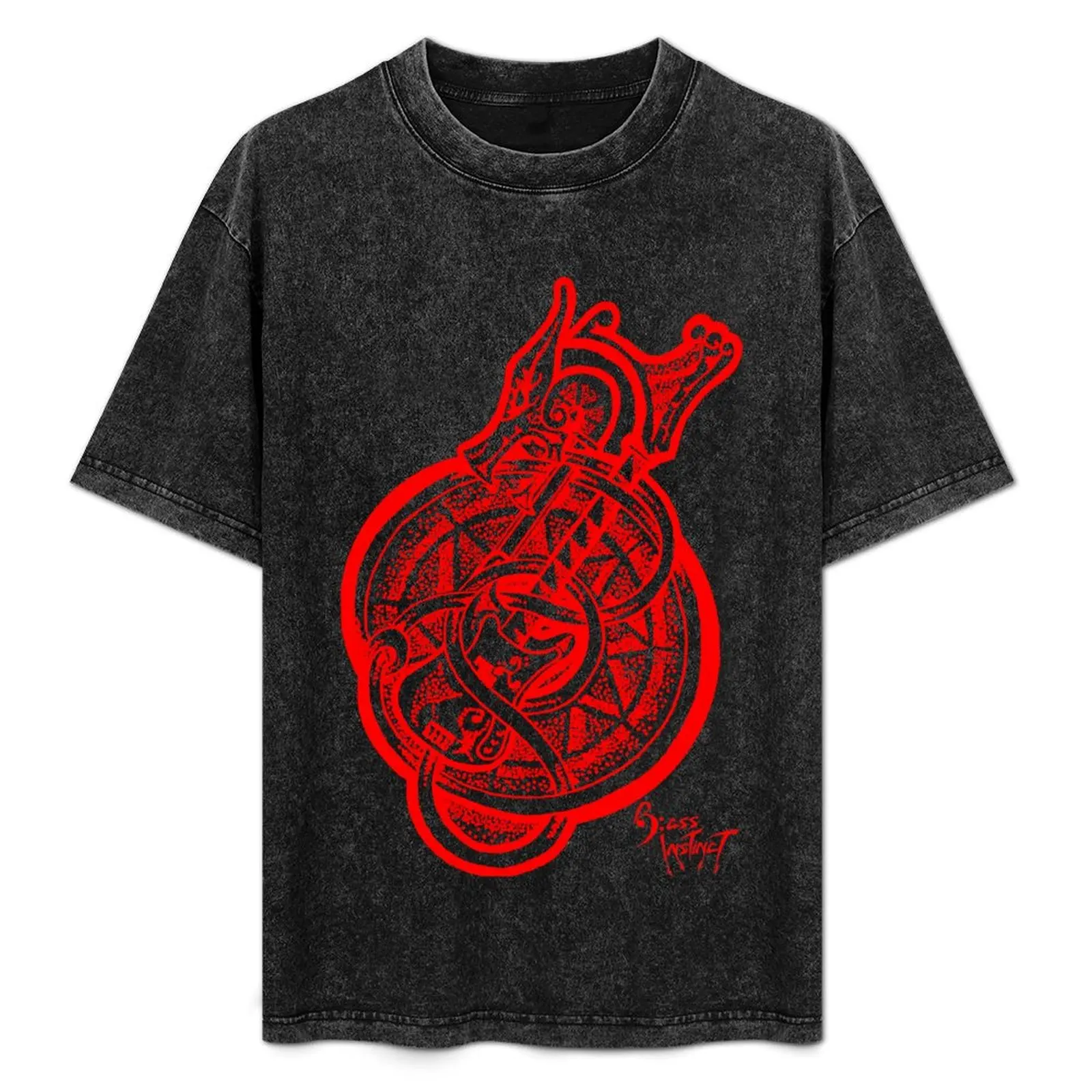 

Dragon Bass Dotwork T-Shirt Man t-shirt street wear hippie clothes funny t shirts men