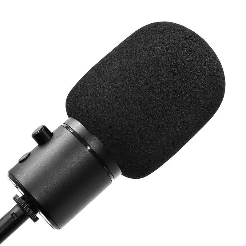 Razer Seiren X Handy Recorder Windshield Pops 용 1Pc 윈드 스크린 마이크 스폰지 방풍 마이크 커버 폼 필터