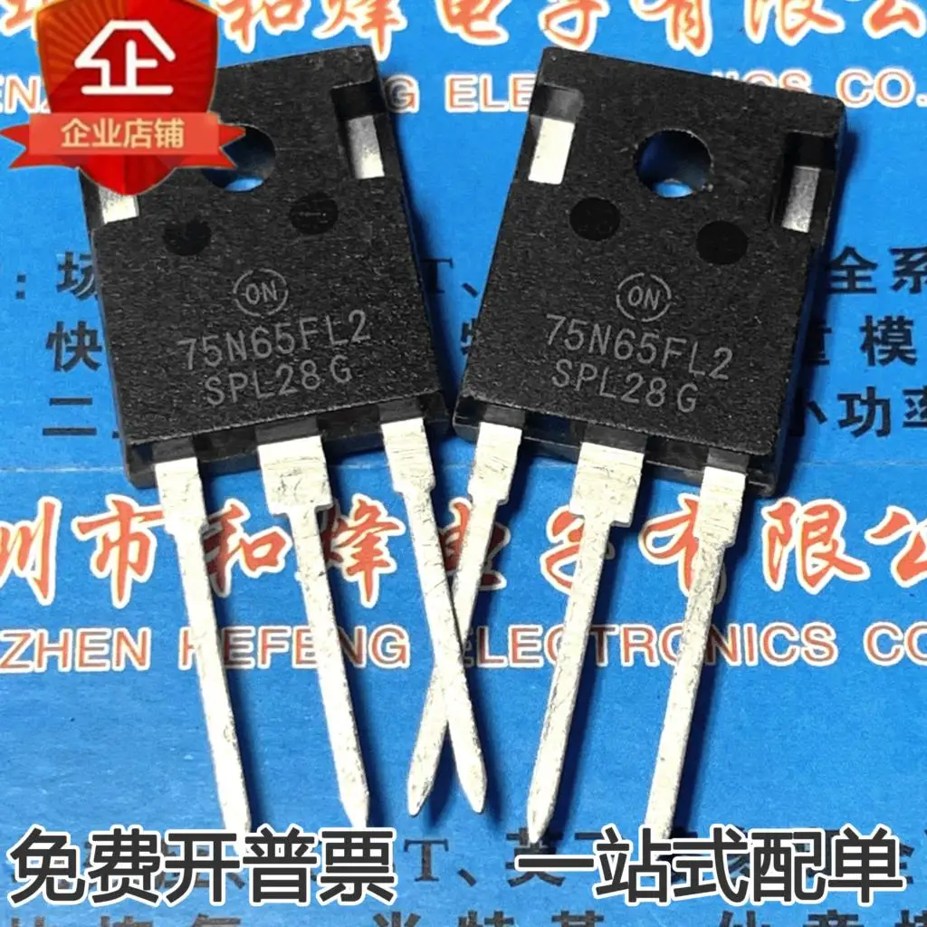 5PCS-10PCS 75N65FL2  NGTB75N65FL2WG TO-247  IGBT 75A 650V Imported Original Best Quality In Stock Fast Shipping