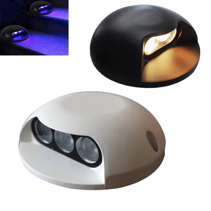 

Waterproof IP68 LED Stair Lamp LED Underground Light 2W 3W 6W 9W 110V220V DC12V/24V LED Inground Light for Garden Yard Road Path