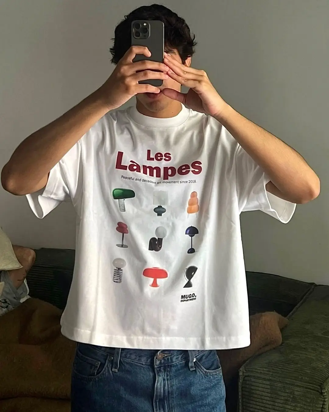 

Lamps graphic oversized t shirts gothic 2024 pro choice casual streetwear couples harajuku y2k tops goth women clothing