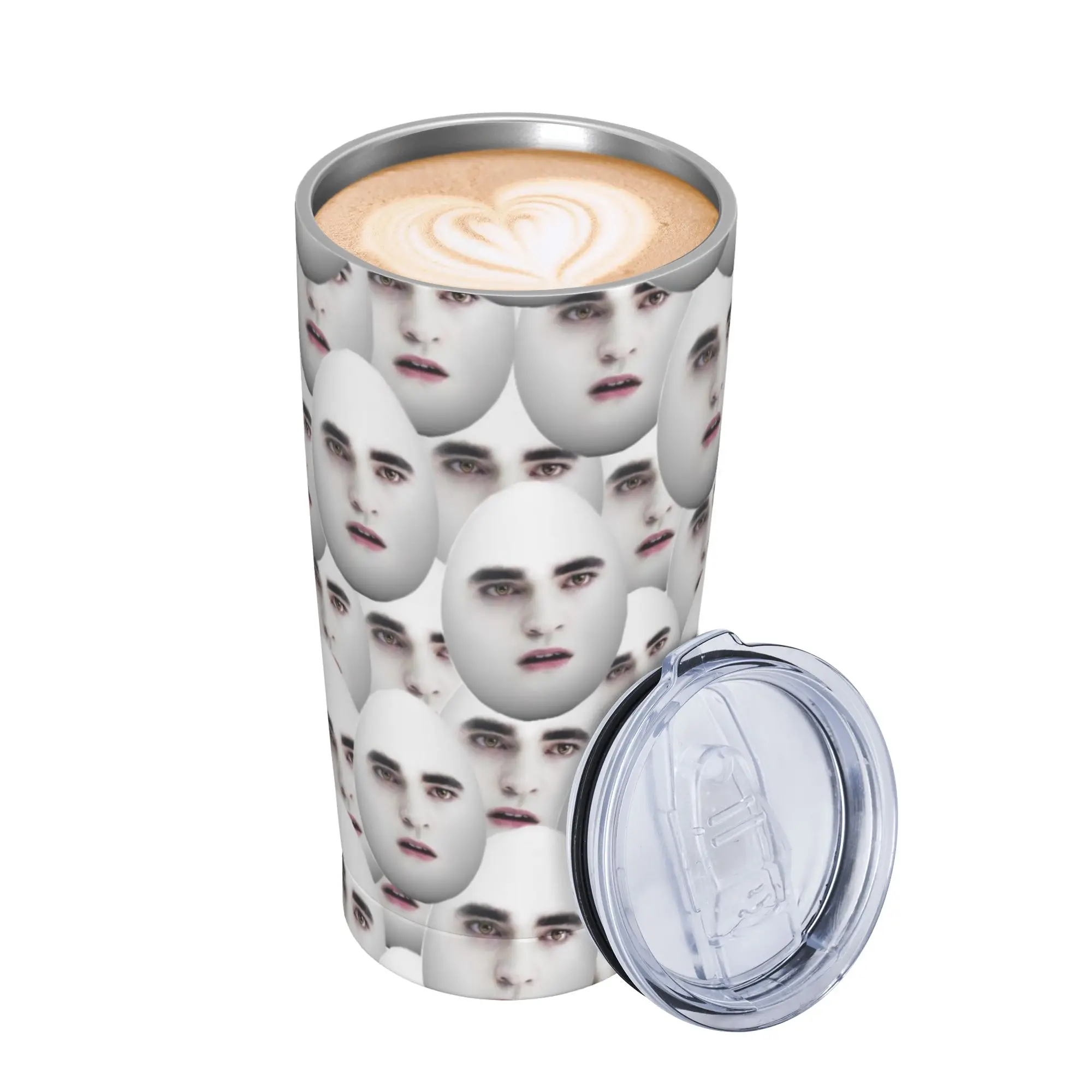 Edwards Cullen  Tumbler Vacuum Insulated  Coffee Cups Stainless Steel Car Mug Spill Proof 20oz