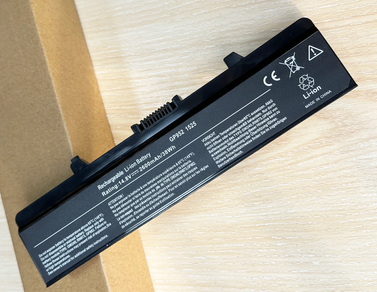 SeagullStar New 6 CELLS Laptop Battery For INSPIRON 1525 1526 1545 1750 HP297 GW240 RN873 312-0626 0634 0XR693