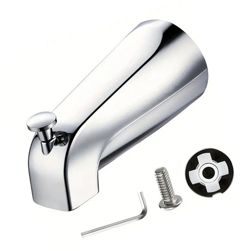 Fashion Tub Spout with Single Structure Press Type Faucet for Everyday Use Dropship