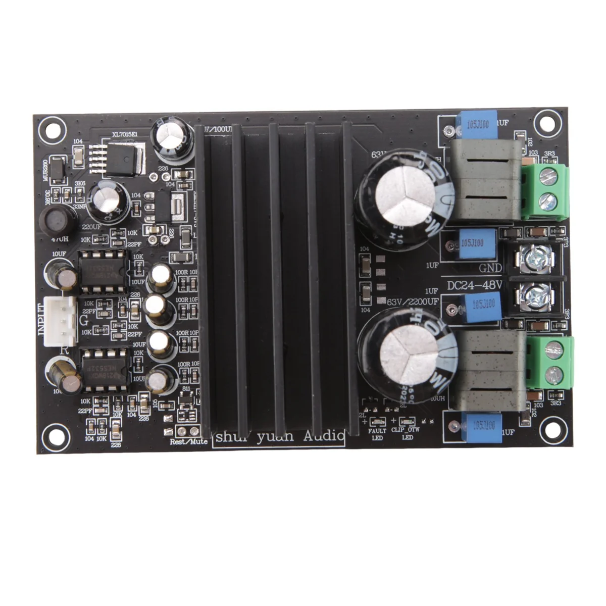 TPA3255 Amplifier Board Quick Response High Power Plug Play Metal Practical Audio Amplifier Module for Speaker