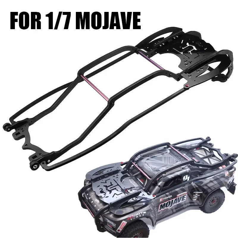 For 1/7 ARRMA RC MOJAVE 6S EXB Assembly Roll Frame Shell Based Roll Cage and Wheelie Bar Set Desert Truck Car