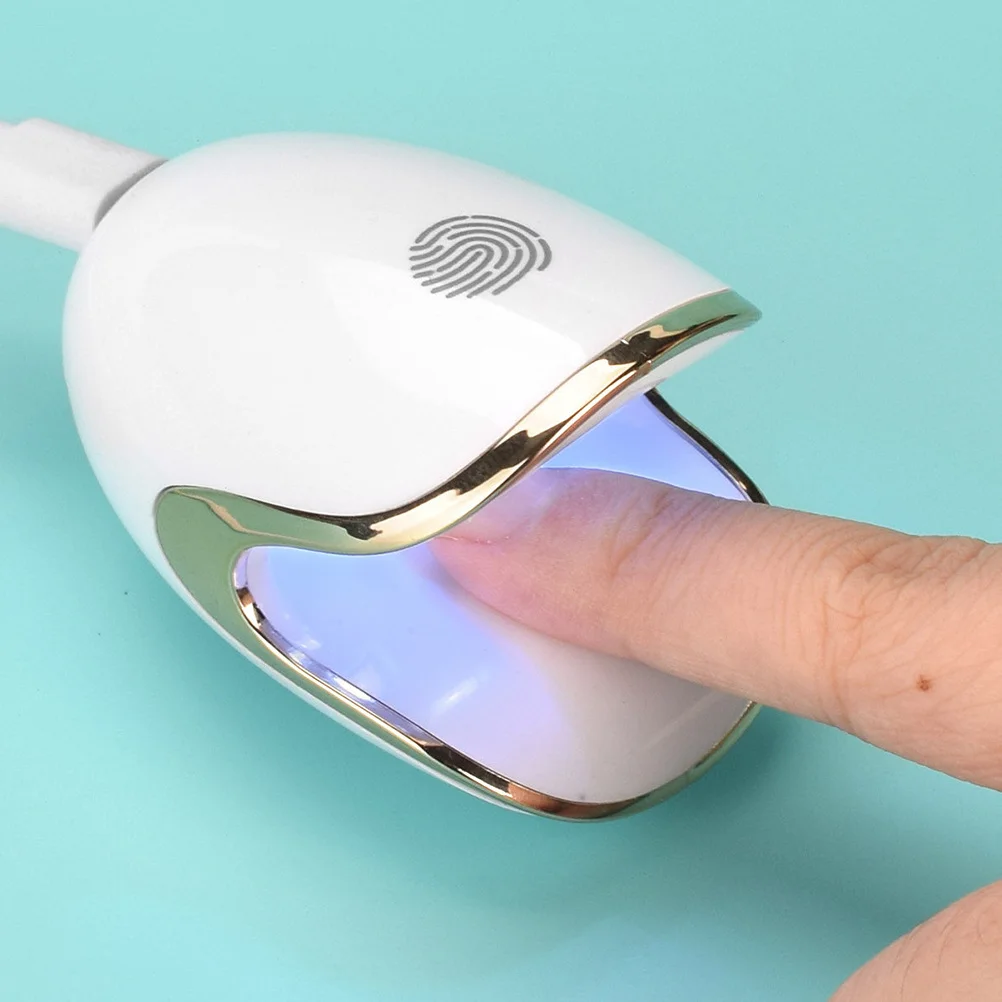 Compacte Nail Art Lamp USB-manicuredroger voor nagellak Uitharding Veilige huidbescherming Beginnersvriendelijk voor nagels