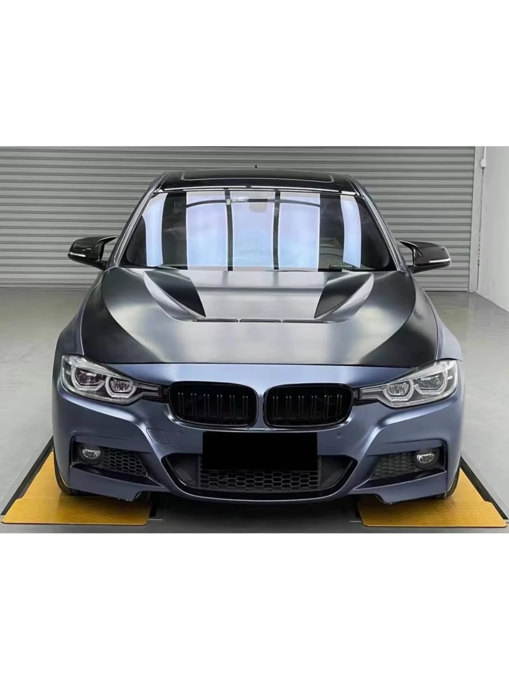 Carbon Hood for F30 F35 CS Style 3 Series 2013-2019 Engine Cover Carbon Fiber Bonnet Cover 2