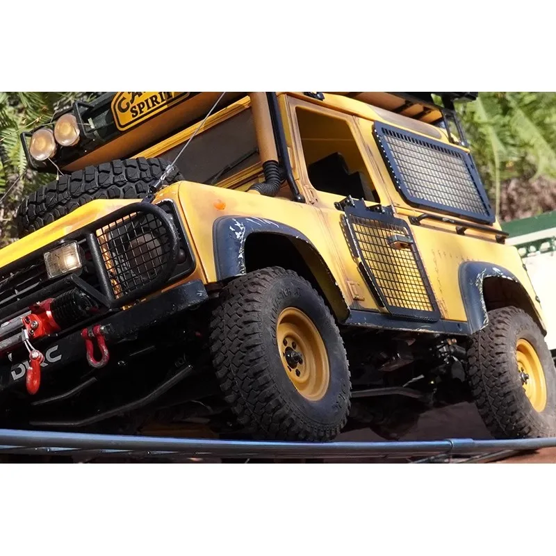 D1RCは1/10シミュレーションクライミングカーに適しています。1.7インチのメタルクライミングカーシミュレーションホイールD90キャメルカップ。