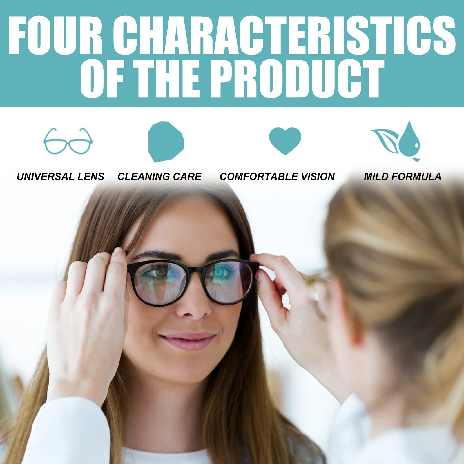 Glasses Lens Cleaner Eyeglass Scratch Removal Spray Lens Fingerprints Dust Oil Cleaner Household Anti Fog Glass Repair Liquid image 5
