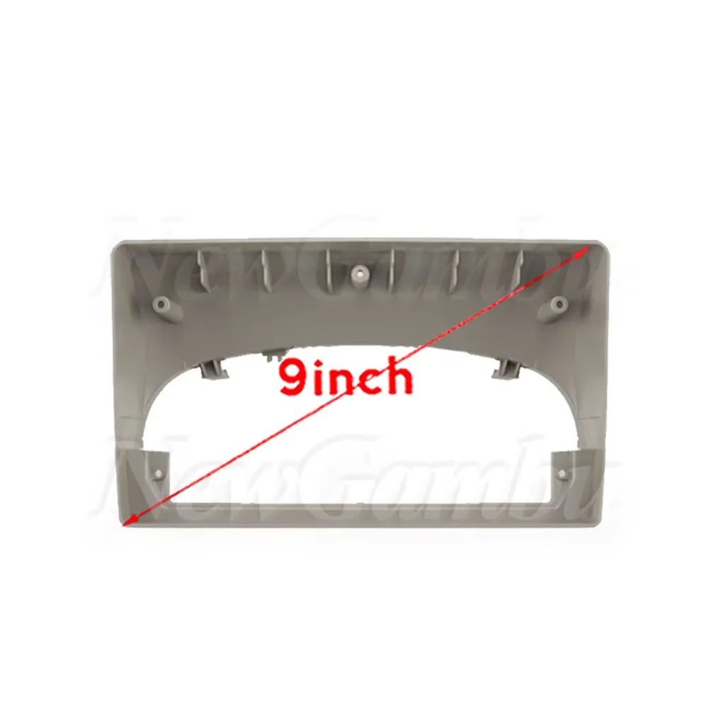 Marco de fascia para coche de 9 pulgadas para FIAT Siena Palio Albea Strada Weekend, sin instalación de cable, para panel de salpicadero Android