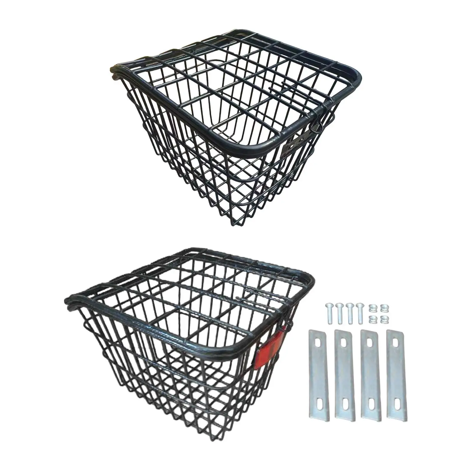 

Rear Bike Basket Portable Lightweight Cargo Basket Cycling Rack Basket for Road Bikes Outdoor Biking Hiking Child Folding Bikes