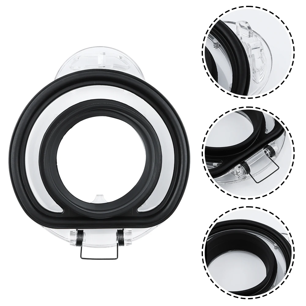 Suitable For Dyson V12 Slim / V10 Slim Dust Collecting Bucket Bottom Cover Vacuum Cleaner Accessories Sealing Ring Cap