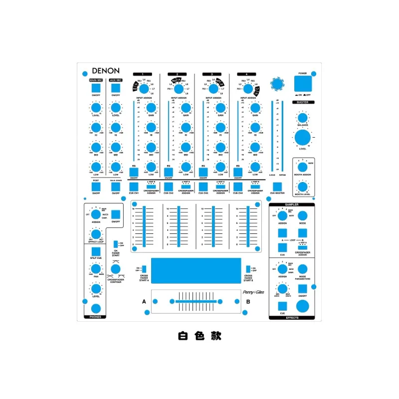 

Защитная пленка для панели миксера DENON DN-X1500, персонализированная красочная наклейка Tianlong X1500, не железная панель