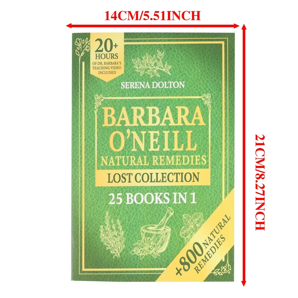 

Herbal Remedies Complete Collection Self-Healing Recipes Secrets Lost Book for Discover Well-Being Toxic-Free Lifestyle