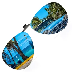 Yoolens Gepolariseerde Clip-On Opklapbare Clip Randloze Zonnebril Voor Bril Op Sterkte-Tac-Lens Met Uv400 809