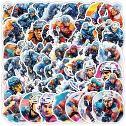 10/30/50PCS Ice Hockey Sports Cartoon Cool Personality Sticker Graffiti DIY Phone Case Refrigerator Skateboard Waterproof Decal