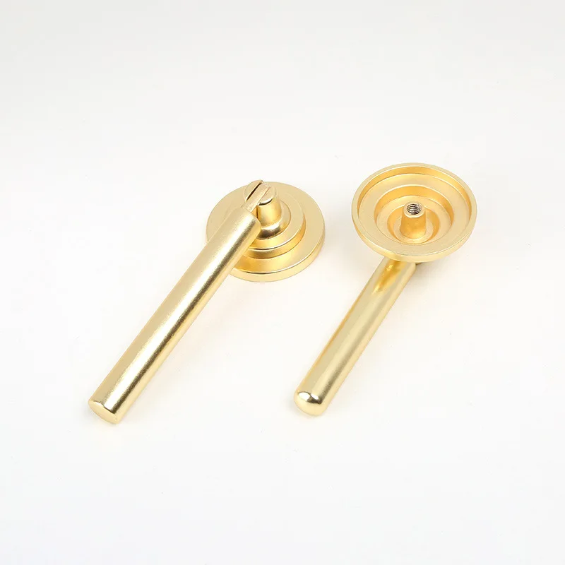 MARUAT European Style Matte Gold Cabinet Handles Solid Zinc Alloy Kitchen Cupboard Pulls Drawer Knobs Furniture Handle Hardware