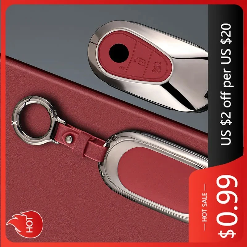 

For MERCEDES-BENZ Hub Caps Car Key Case Cover Protector Shell Fob Cortex For Mercedes Benz C E S W206 W223 W214 E300 C260 C300 S