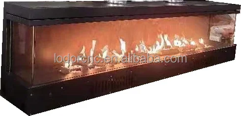 مدفأة غاز حقيقية داخلية عالية الكفاءة مقاس 150*35*50 سم للاستخدام المنزلي والفندق