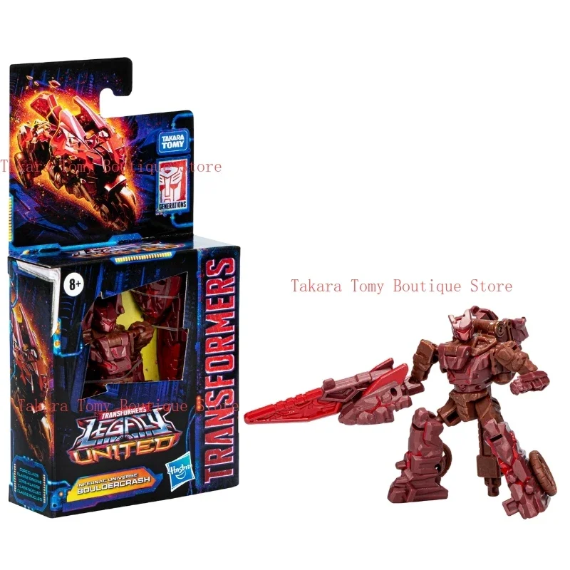 In Stock Transformers Toys Legacy United Core Class Infernac Universe Bouldercrash Action Figures Autobots Hobbies Collectible