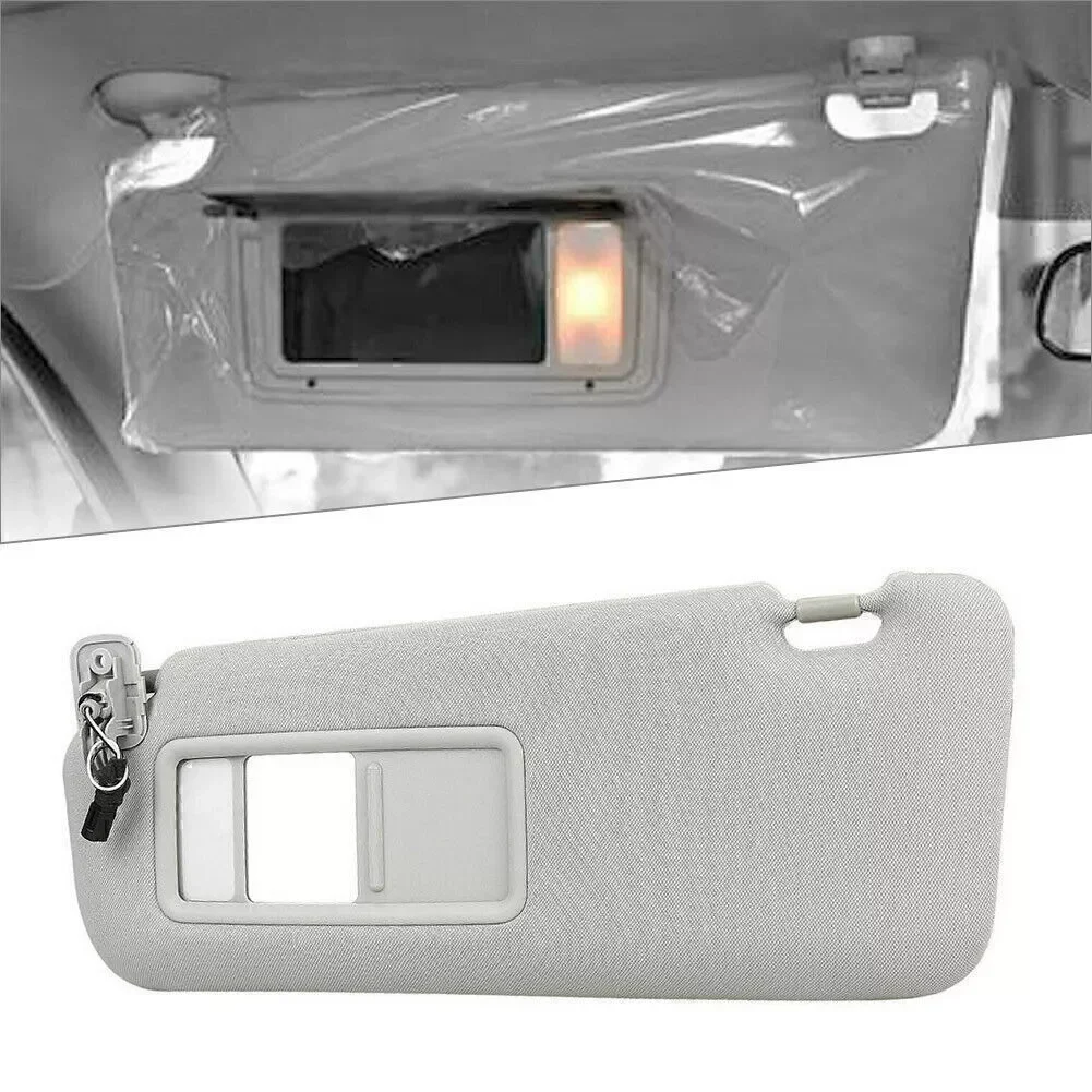 For Sun Visor Left Right Driver Passenger Side Sunvisor Shade Mazda CX-9 CX9 2010 2011 2012 2013 2014 2015 Shield Sunshade