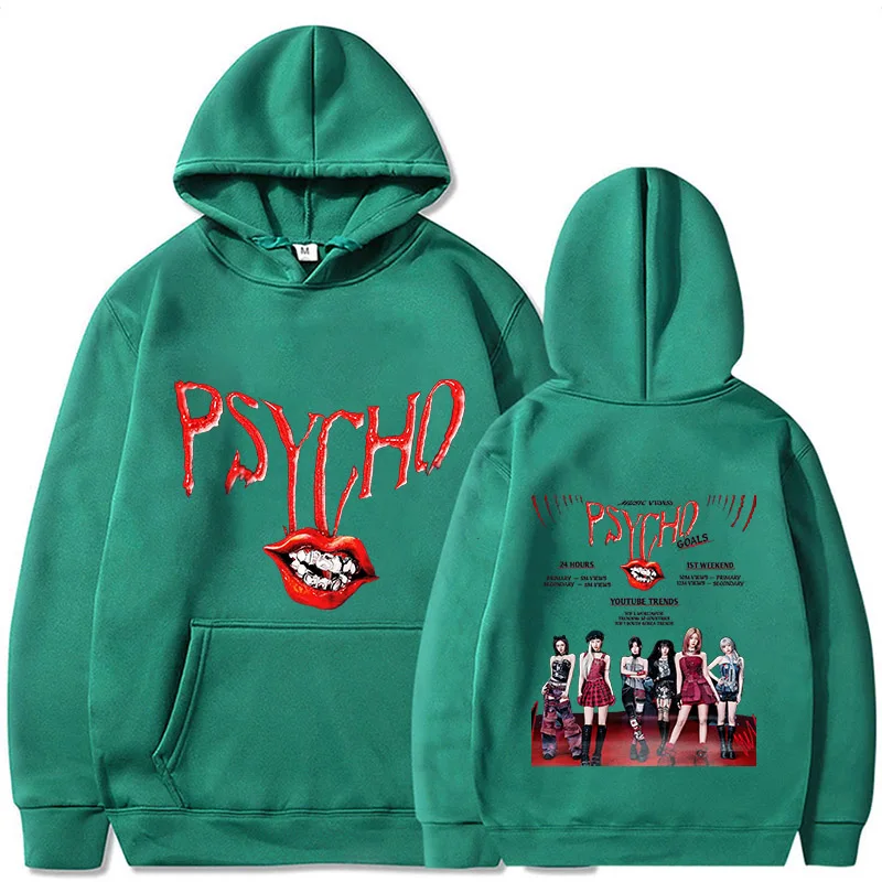 2026 BABYMONSTER PSYCHO Tour Hoodies Men Women Casual Pullover