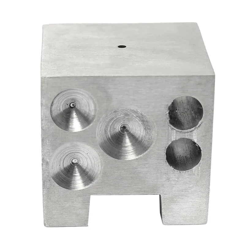 FZFZ 시계 펀칭 돔 블록 아연 합금 시계 보석 세공 부품 수리 브래킷 도구 다핑 도밍 블록