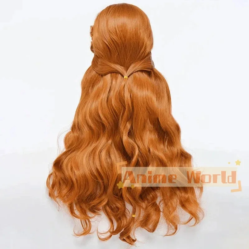 Castlevania Lenore Оранжевый Косплей Парик Хэллоуин Синтетические Волосы Тепло