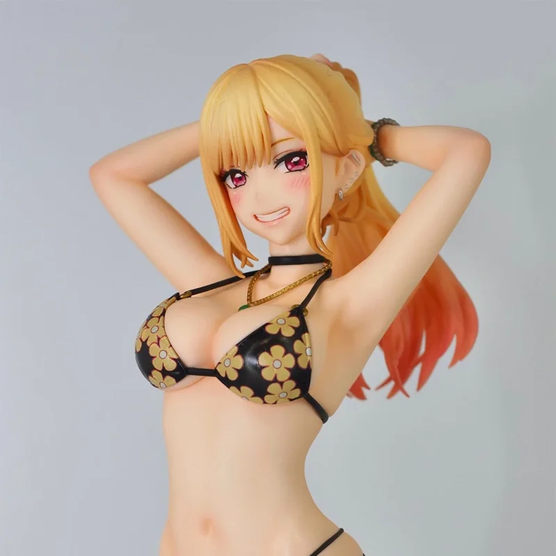 My Dress-Up Darling Marin Kitagawa Swimsuit Ver. Figurine PVC à l'échelle 1/7, figurine de fille anime, ornement de bureau, modèle de collection