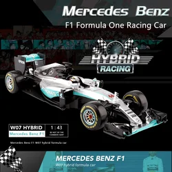 Bburago 1:43 2021 F1 Mercedes-Benz W10 W12 E 44# Lewis Hamilton Valtteri Bottas F1 Formula One Simulation Alloy Racing Car Model