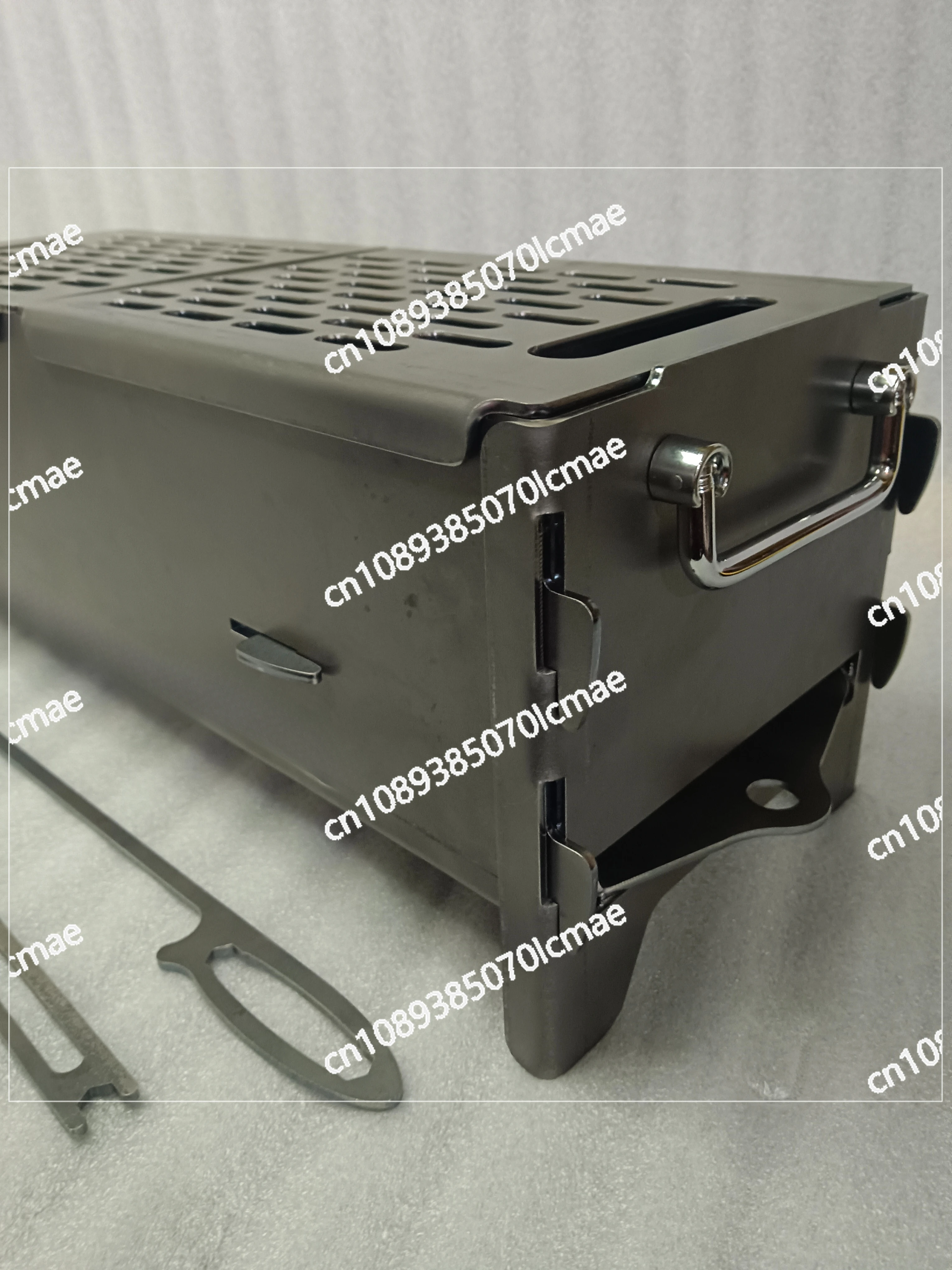 Removable portable barbecue fruit charcoal firewood stove thickened bonfire stove