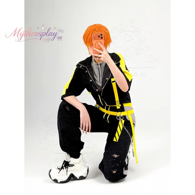 Shinonome Akito Cosplay Costume Project Sekai Shinonome Akito Costume VBS 7th Box Full Set Halloween Carnival Party MythCosplay