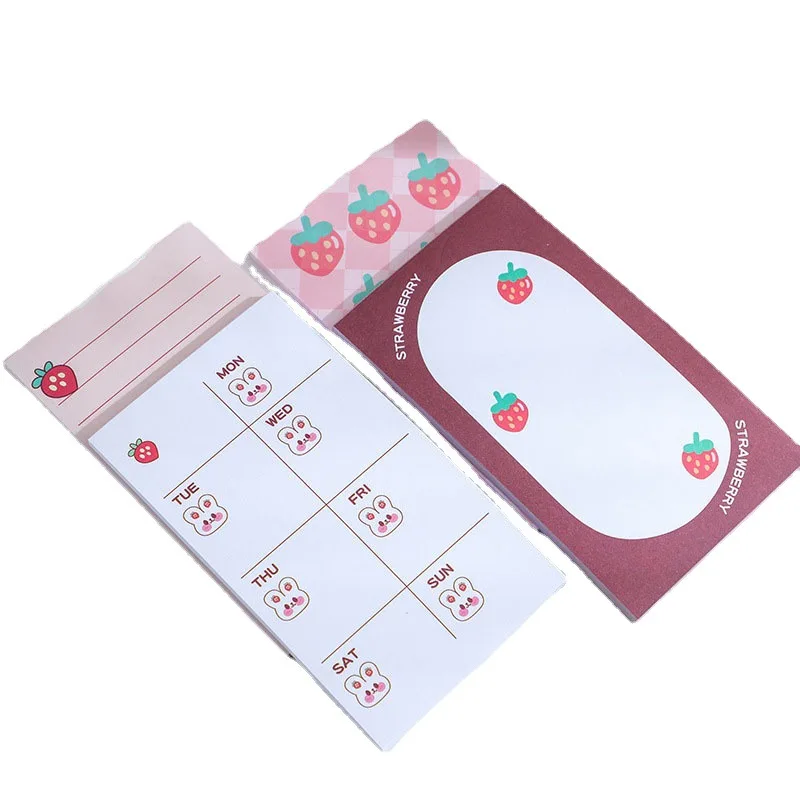 50 Sheets Cute Cartoon Memo Pads Sticky Note Pads Notepads Posits for School Stationery Office Supplies