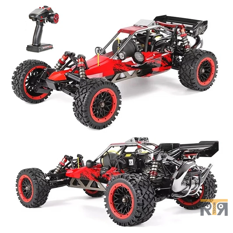 ROFUN 1/5 Scale Remote Control Car with 36CC Single-cylinder Engine Metal Model RTR Version Remote Control Car Adult Toy Gift