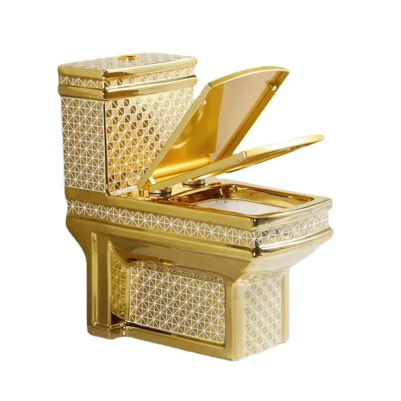 

Electroplated Gold Luxury 25 Pit Distance Gold-Plated Square Hotel High Temperature Electroplating