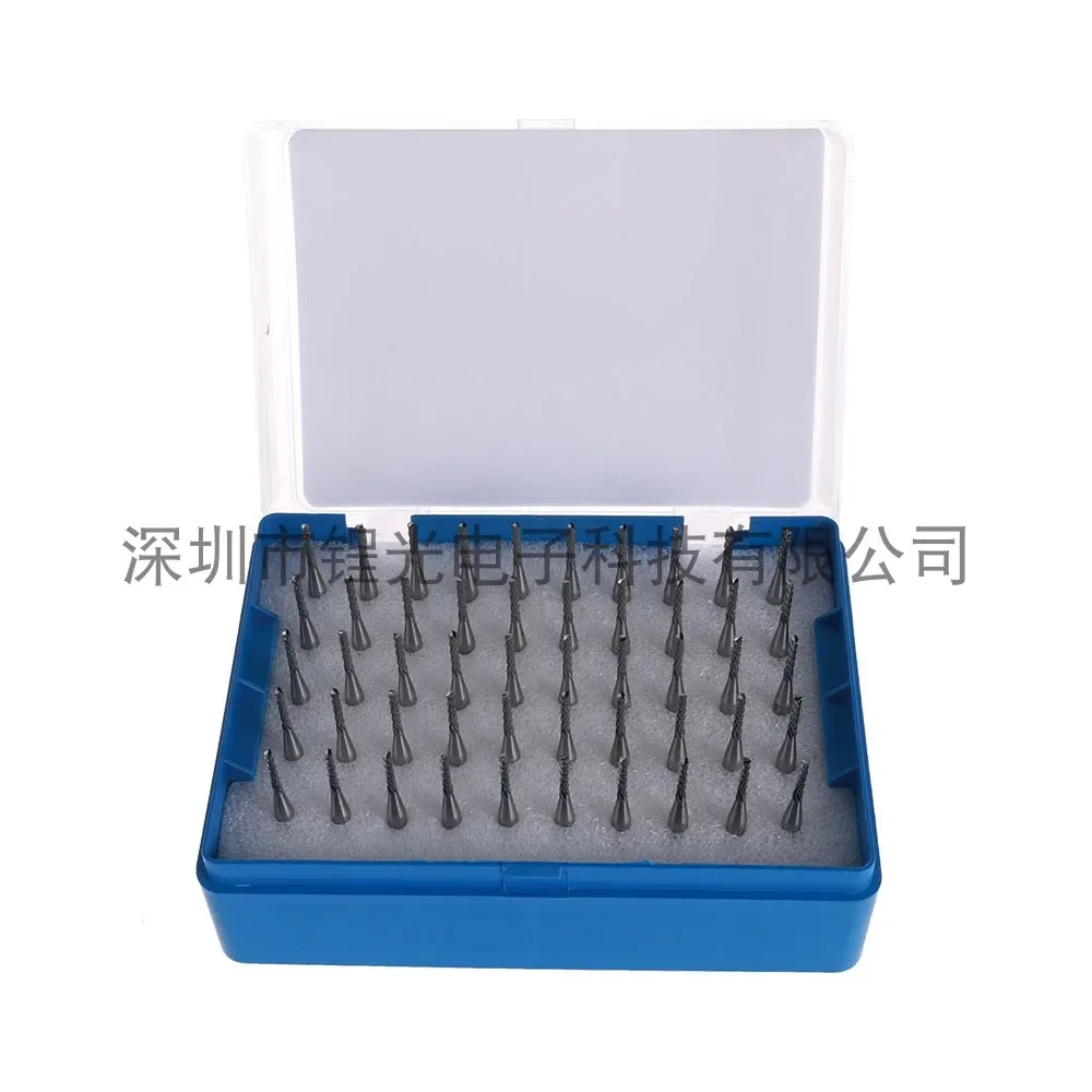 PCB wire circuit board drilling gong forming machine left-handed corn gong milling cutter steel alloy straight shank