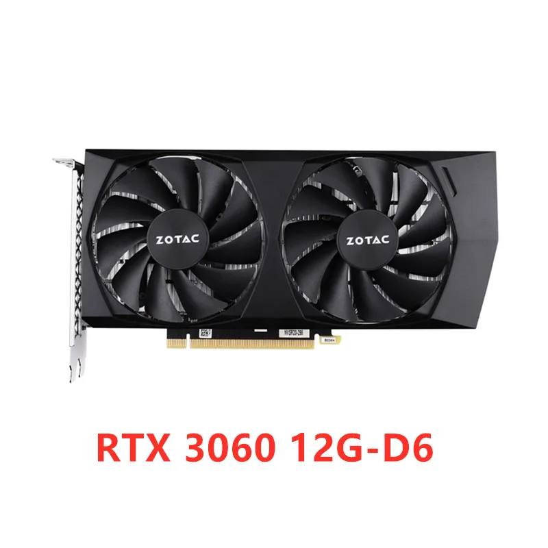 Видеокарта ZOTAC RTX 3060 12 Гб GPU графическая карта NVIDIA игровой Настольный ПК для компьютерных игр