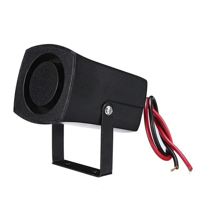 12V / 24V 120dB Beep Beep BiBi Mini Siren House Alarm Siren DC Small Car Horn Home Speaker System Reverse Backup Buzzer BB Truck