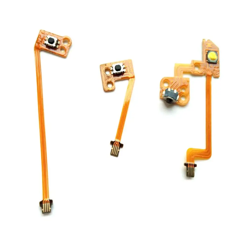 Bagian Pengganti Kabel Fleksibel Pita Kunci Tombol 5in1 ZL ZR L SL SR untuk Pengontrol Nintendo NS Joy Con F0V8