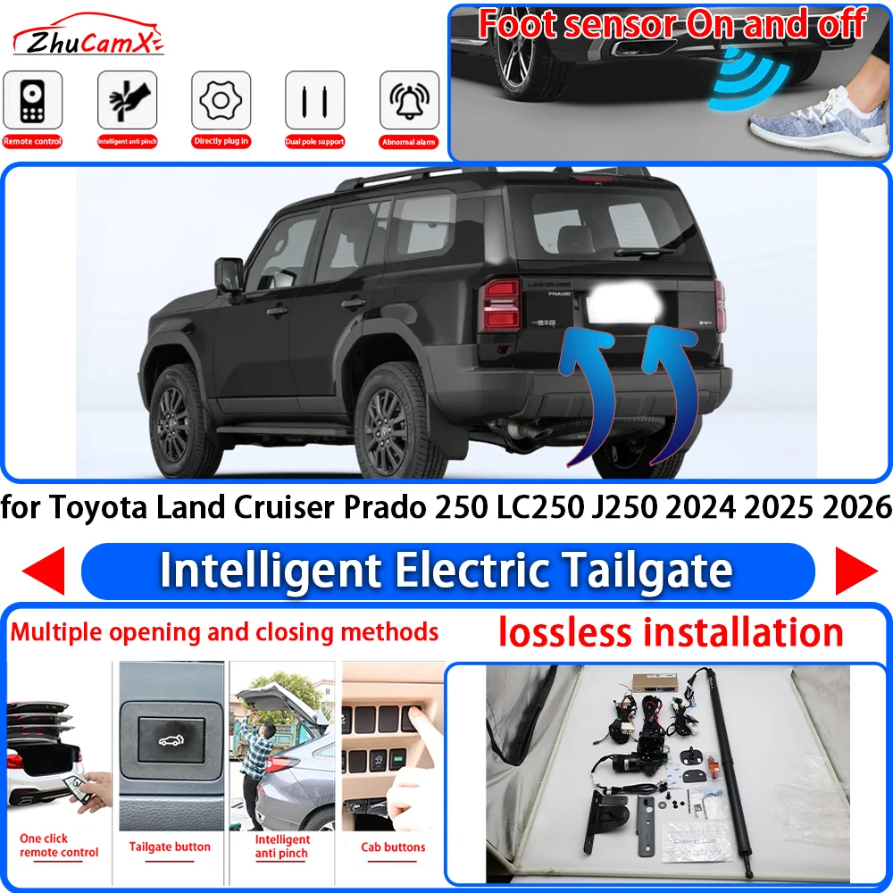 

for Toyota Land Cruiser Prado 250 LC250 J250 2024 2025 2026 Power Liftgate Trunk Electric Suction Tailgate Tail Gate Lift Strut