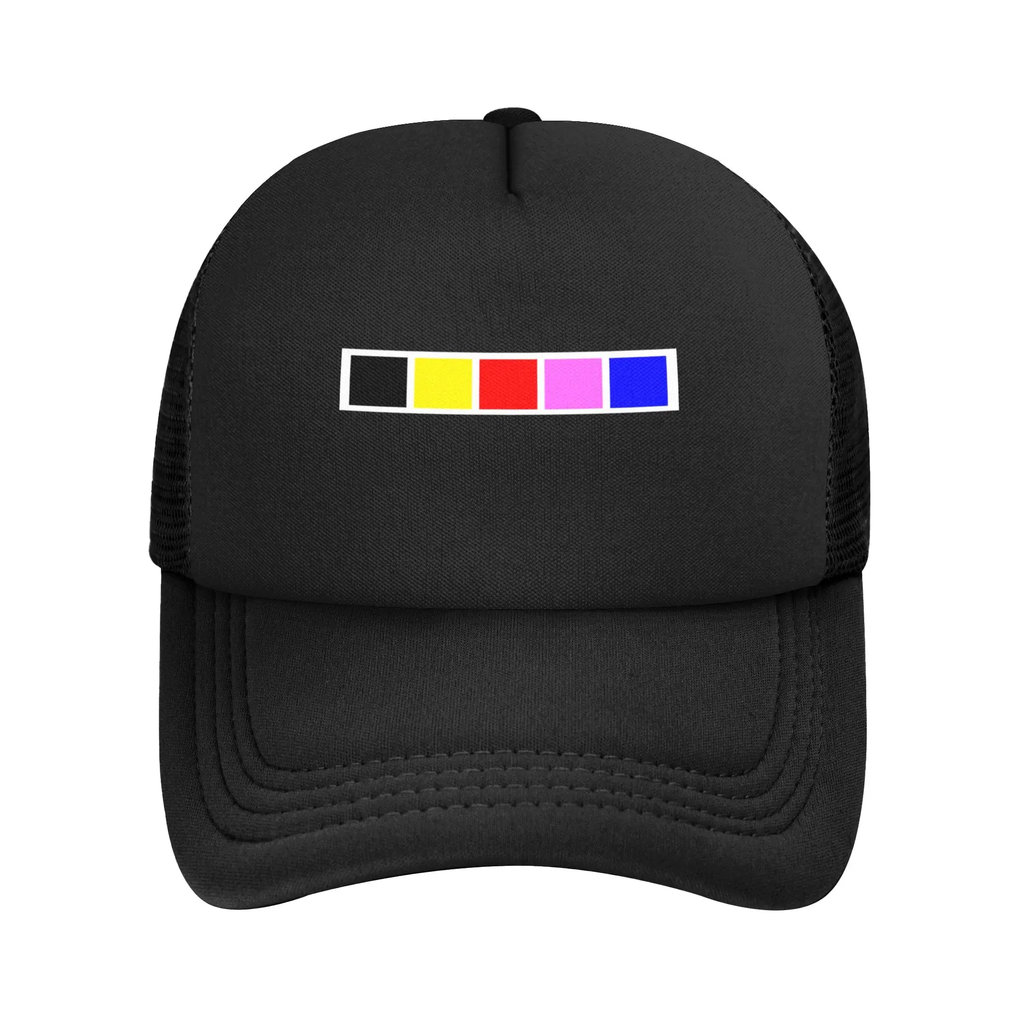 Space Power Rangers Trucker Hat Men Women Hip-Hop  Mesh Baseball Caps Summer Adjustable Dad Hat