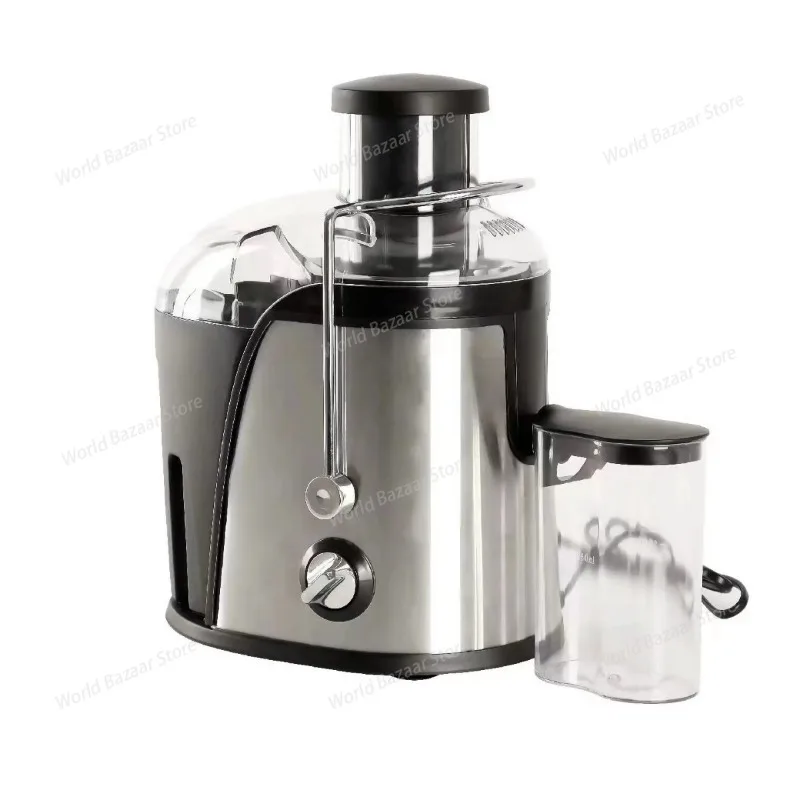 

400 Вт центробежная электрическая соковыжималка с большим портом подачи, соковыжималка для фруктов и овощей, 2 скорости, миксер, блендер для кухни