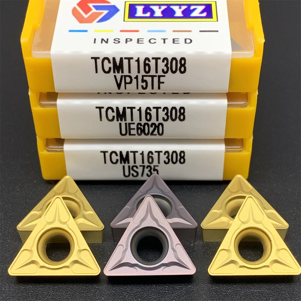 carbide inserts turning tool TCMT16T308 VP15TF UE6020 Internal Turning Tools CNC Cutting tool lathe tools TCMT 16T308 Hard Alloy