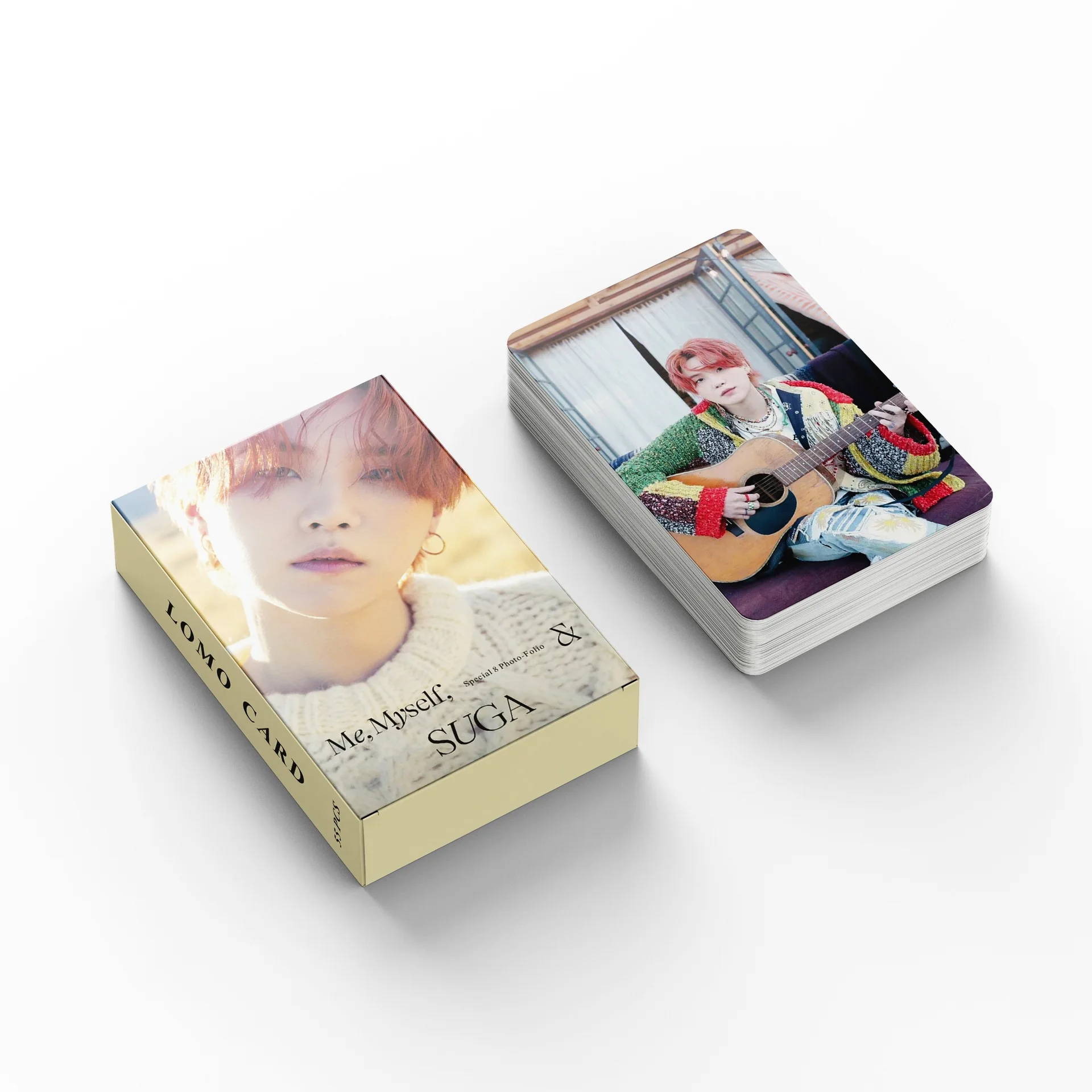 55Pcs/Set Kpop idol Suga Photo Card Personal Photo \